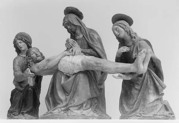 Pietà by Giovanni della Robbia depicting Mark 15