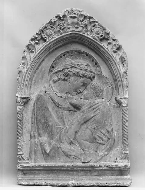 Virgin and Child by Donatello depicting Luke 2