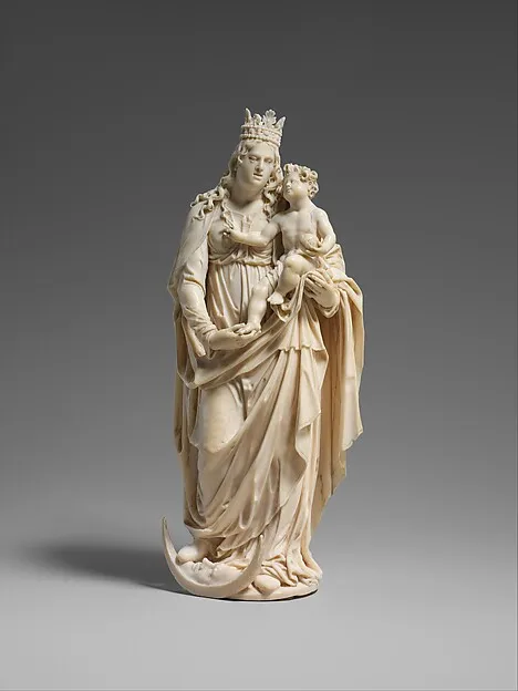Virgin and Child by Anonymous depicting Luke 2