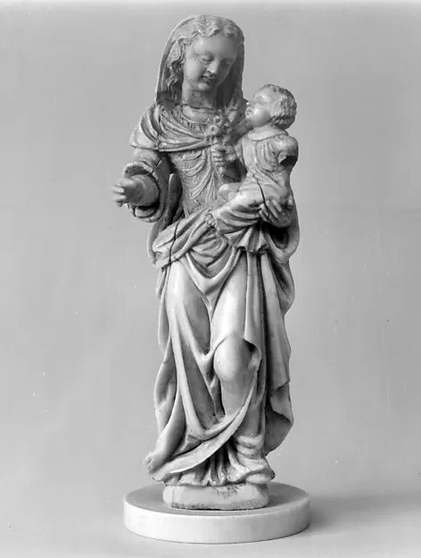 Madonna and Child by Anonymous depicting Luke 2