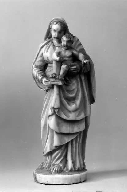 Madonna and Child by Anonymous depicting Luke 2