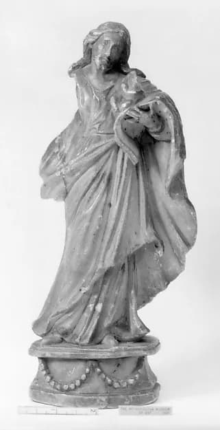 Christ, the Good Shepherd, Carrying Child by Anonymous depicting Psalms 23