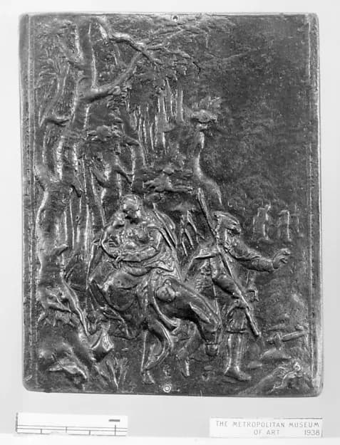 The Flight into Egypt by Anonymous depicting Matthew 2
