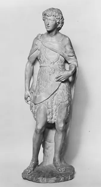 Saint John the Baptist by Anonymous depicting Matthew 3