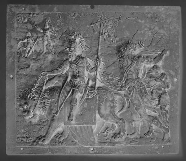 Allegory of David and Saul by Anonymous depicting 1 Samuel 15