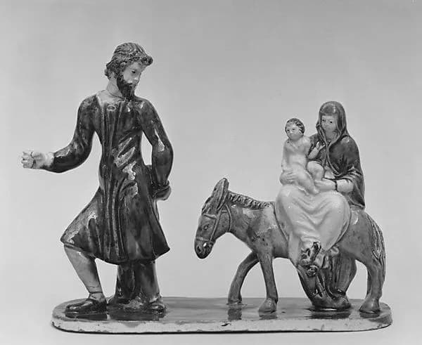 Flight into Egypt by Anonymous depicting Matthew 2