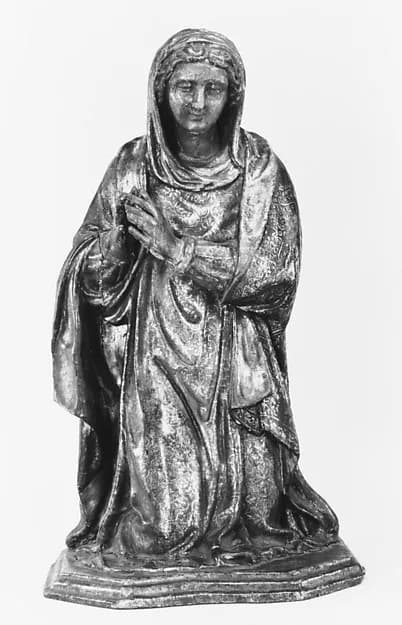The Virgin by Anonymous depicting Luke 1