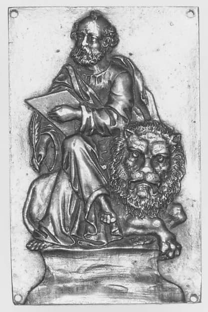 Saint Mark by Anonymous depicting Mark 1