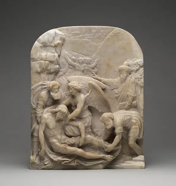 The Deposition by Leonhard Kern depicting Mark 15