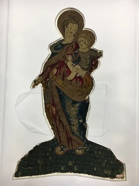Virgin and Child by Anonymous depicting Luke 2