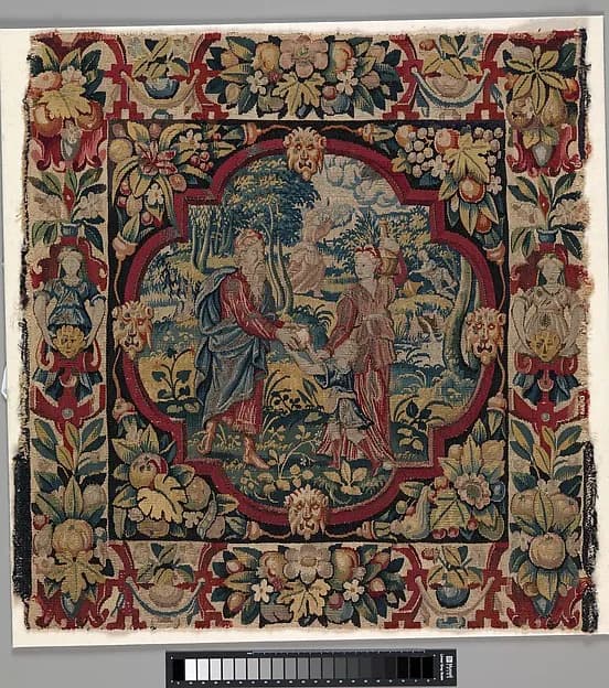 The Expulsion of Hagar from the Story of Abraham by Anonymous depicting Genesis 18