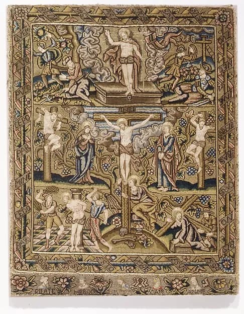 Scenes from the Passion of Christ by Anonymous depicting Matthew 27
