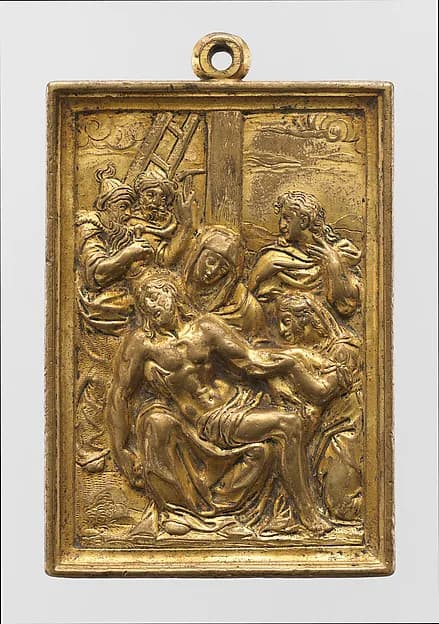 Lamentation by Anonymous depicting Mark 15