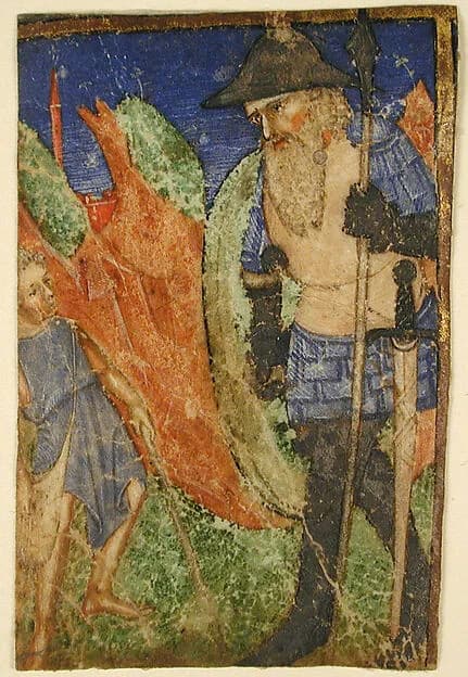 David and Goliath by Anonymous depicting 1 Samuel 17