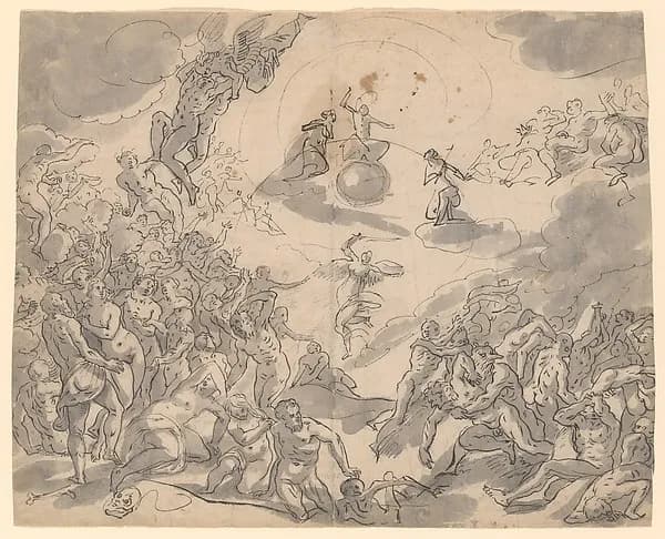 The Last Judgment by Michael Herr depicting Revelation 20