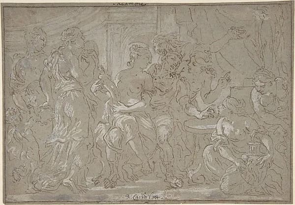 Solomon by Johan Carl Loth depicting 1 Kings 3