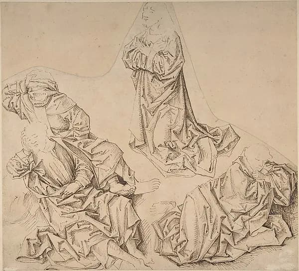 Christ in Gethsemane by Anonymous, German, 16th century depicting Matthew 26