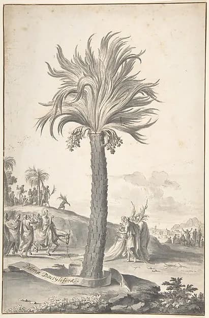 Christ's Entry Into Jerusalem by Jan Goeree depicting Matthew 21