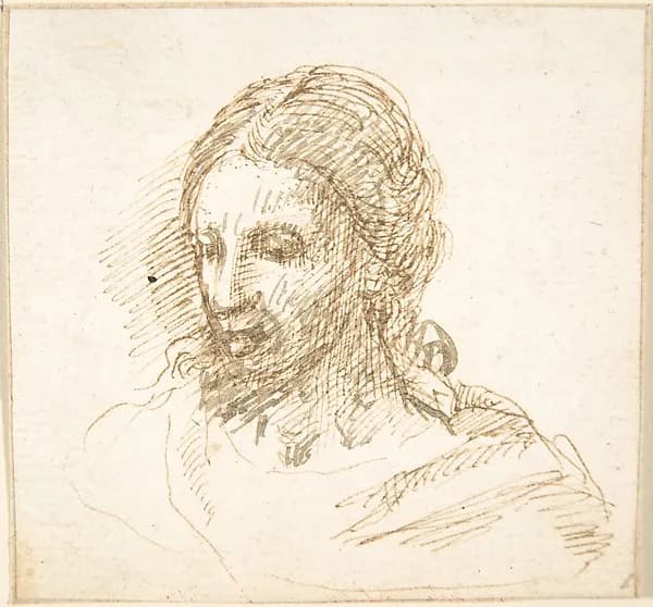Head of Christ by Pedro Duque Cornejo depicting John 1