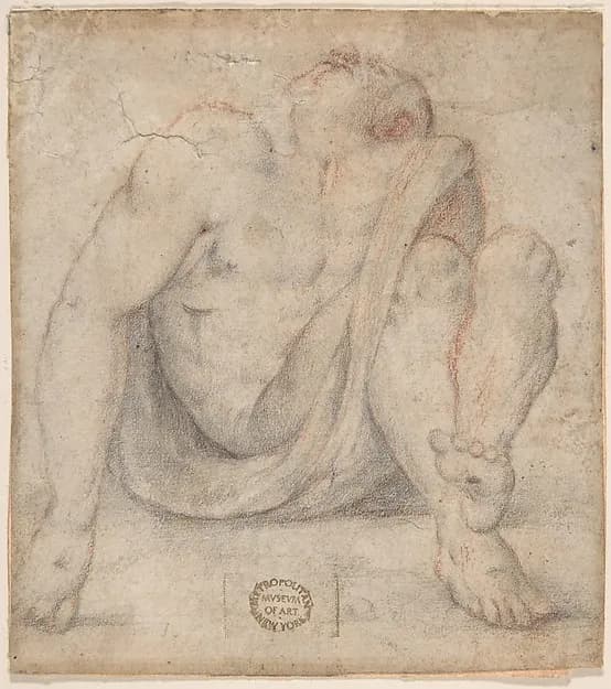 The Dead Christ by Anonymous, Italian, Roman-Bolognese, 17th century depicting John 1