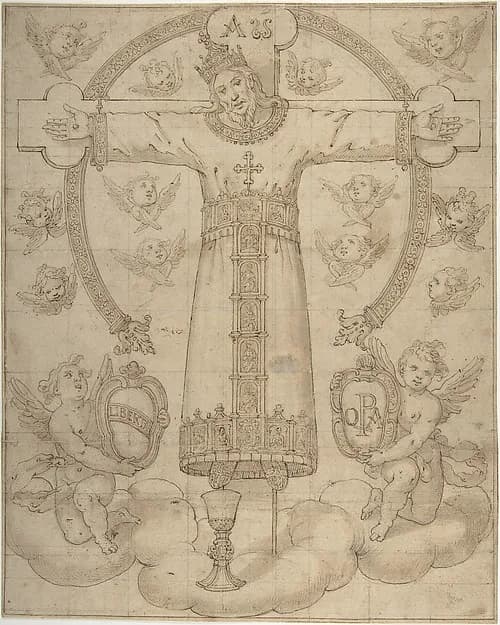 The Volto Santo of Lucca by Anonymous, Italian, Tuscan, 16th century depicting Matthew 27