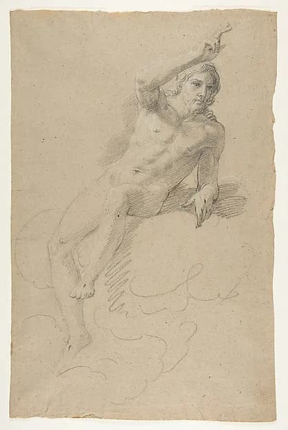 Christ Blessing by Giacomo Zoboli depicting John 1