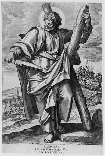 Christ and the Twelve Apostles by Maerten de Vos depicting John 1