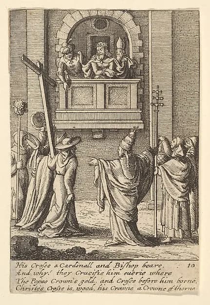 Ecce Homo by Wenceslaus Hollar depicting John 19