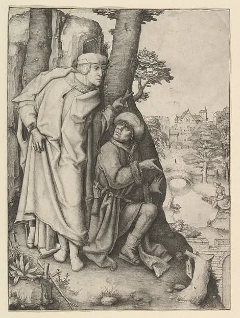 Susanna and the Two Elders by Lucas van Leyden depicting Daniel 13