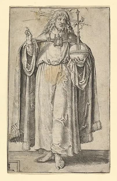 Christ by Lucas van Leyden depicting John 1