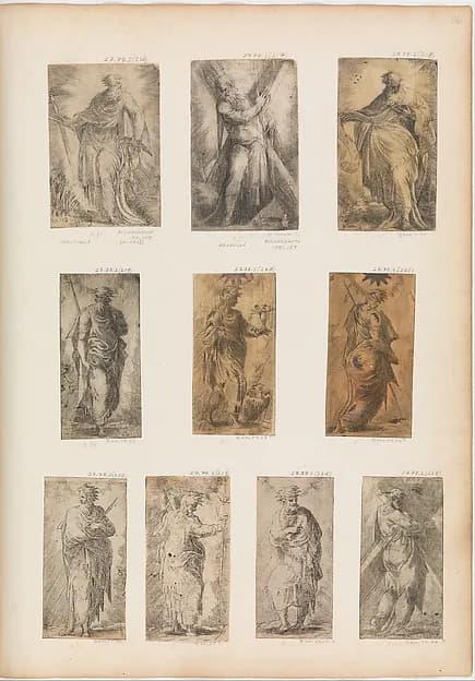 St. Paul by Andrea Schiavone (Andrea Meldola) depicting Acts 9