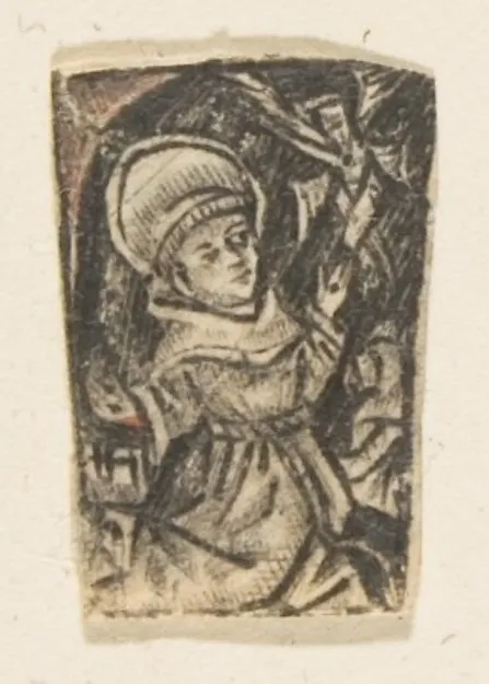 St. Francis by Anonymous, German, 15th century depicting Matthew 5