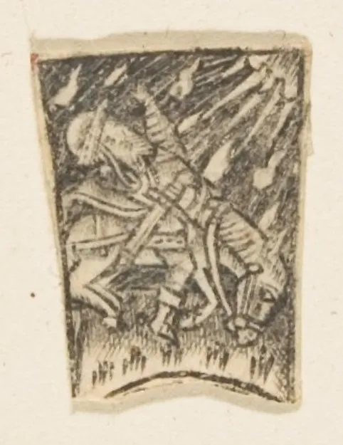 The Conversion of St. Paul by Anonymous, German, 15th century depicting Acts 9