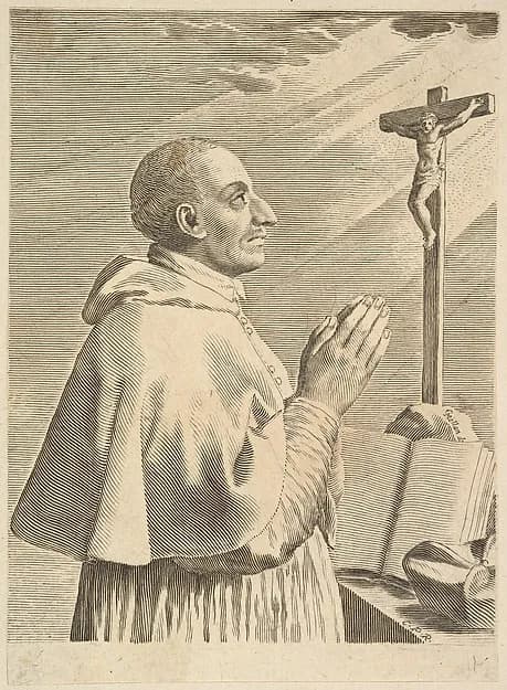 St. Charles Borromeo by Claude Mellan depicting John 1