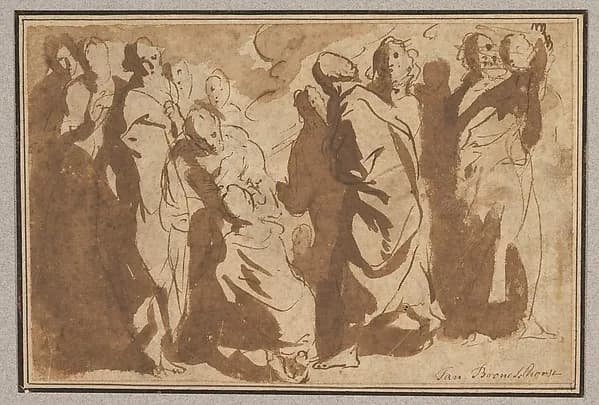 Christ Healing the Paralytic by Jacob Jordaens depicting Matthew 9