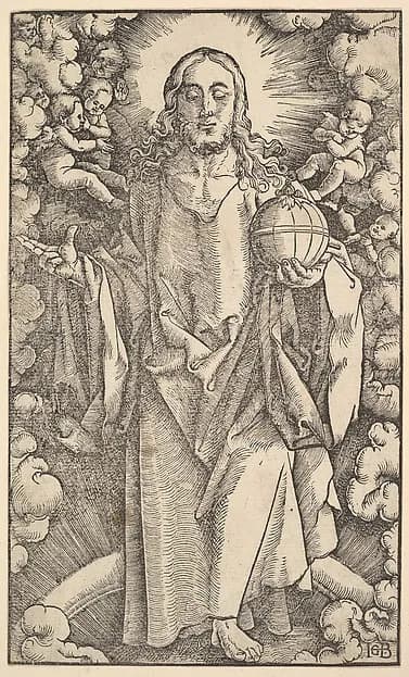 Christ from Christ and the Apostles by Hans Baldung Grien depicting John 1