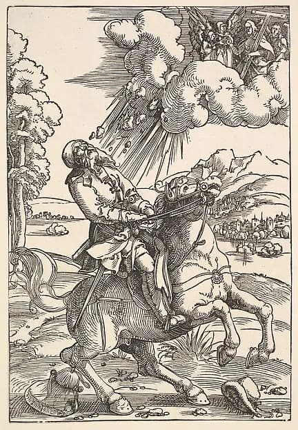 Conversion of Paul by Hans Baldung Grien depicting Acts 9