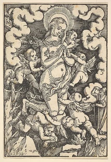 St. Mary Magdalen by Hans Baldung Grien depicting Luke 7