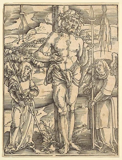 Man of Sorrows, from Speculum Passionis Domini Nostri Ihesu Christi by Hans Baldung Grien depicting John 1