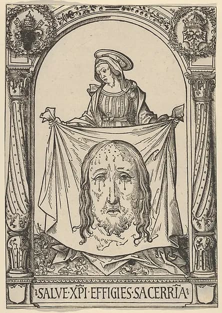 The Sudarium of Saint Veronica by Hans Burgkmair depicting John 1