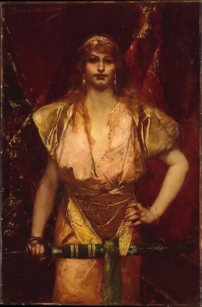Judith by Benjamin-Constant (Jean-Joseph-Benjamin Constant) depicting Judith 13