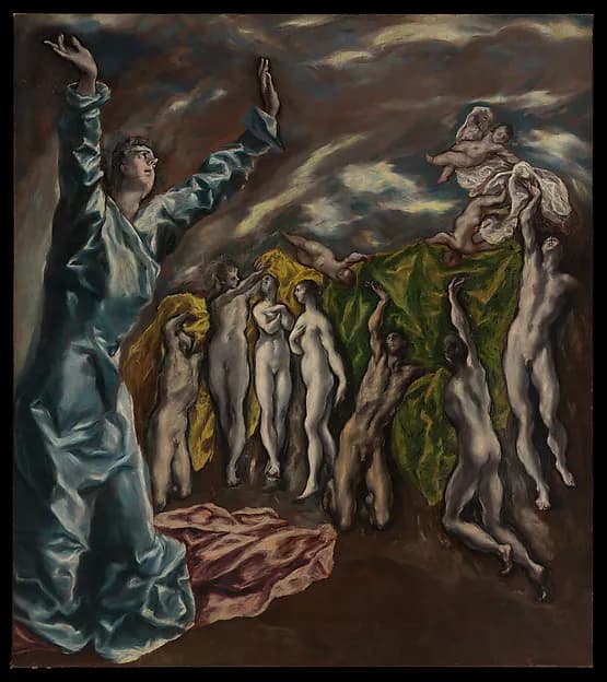 The Vision of Saint John by El Greco (Domenikos Theotokopoulos) depicting John 1