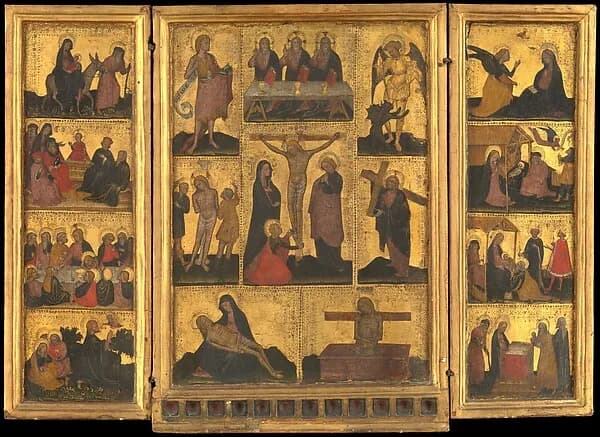 The Life of Christ by Franceschino Zavattari depicting Luke 2