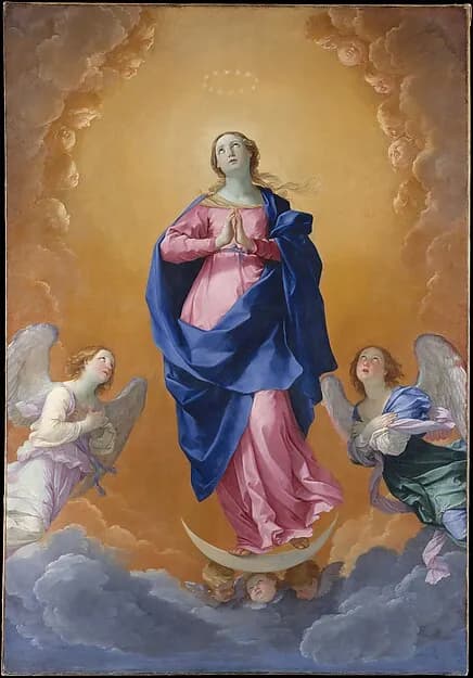 The Immaculate Conception by Guido Reni depicting Luke 1