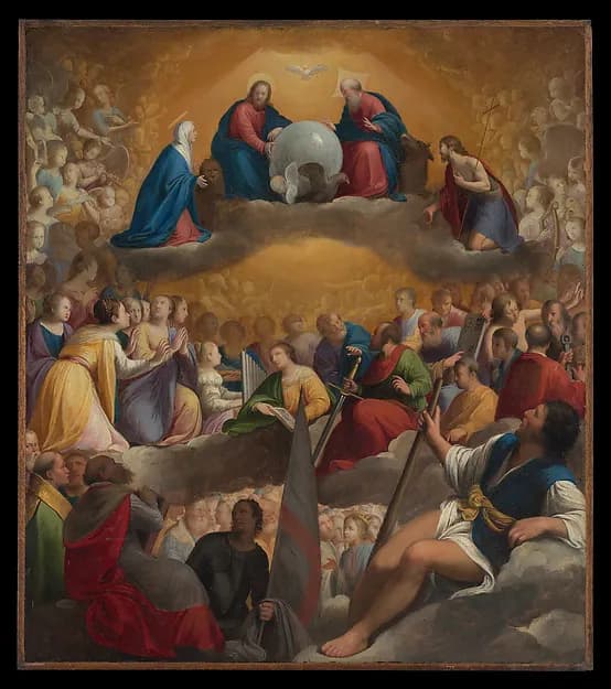 Paradise by Carlo Saraceni depicting Matthew 3