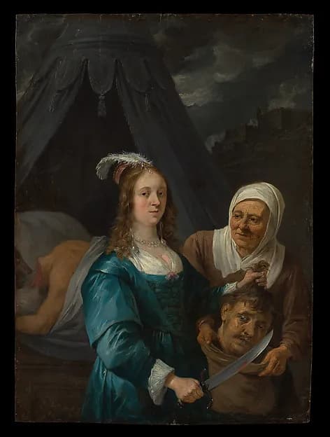 Judith with the Head of Holofernes by David Teniers the Younger depicting Judith 13