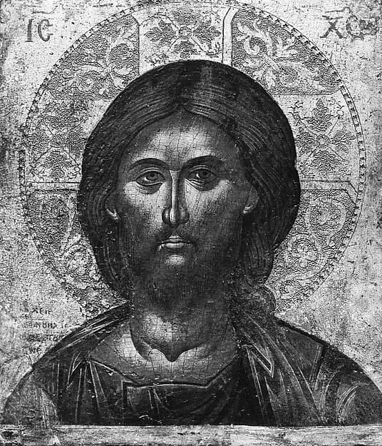 Head of Christ by Emmanuel Tzanès depicting John 1