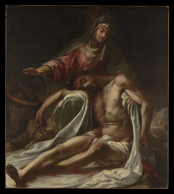 Pietà by Juan de Valdés Leal depicting Luke 1