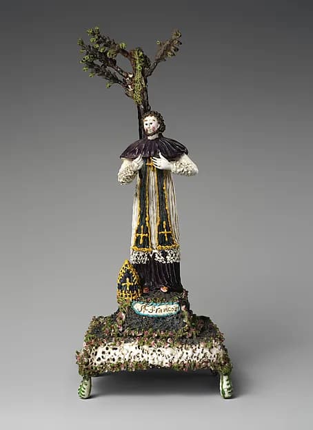 Saint Francis de Sales by Haly workshop depicting Matthew 5
