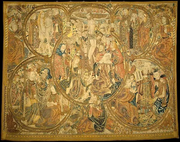 The Fall and Redemption of Man by Anonymous depicting Luke 2